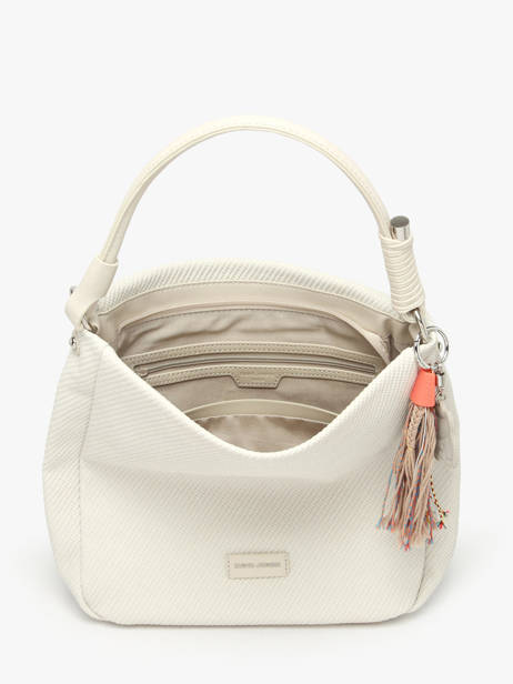 Shoulder Bag Grigri Polyurethane David jones White grigri CM8384 other view 3