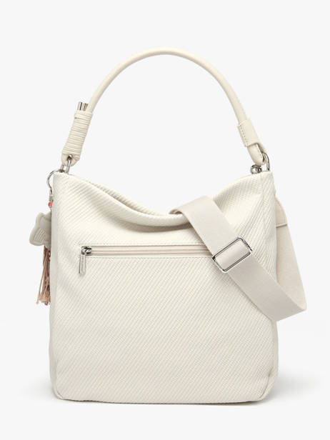 Shoulder Bag Grigri Polyurethane David jones White grigri CM8384 other view 4