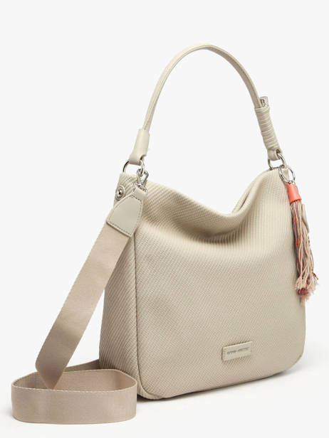 Shoulder Bag Grigri Polyurethane David jones Beige grigri CM8384 other view 2
