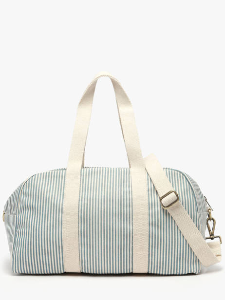 Shoulder Bag Rayures Cotton Hindbag Blue rayures RA other view 3