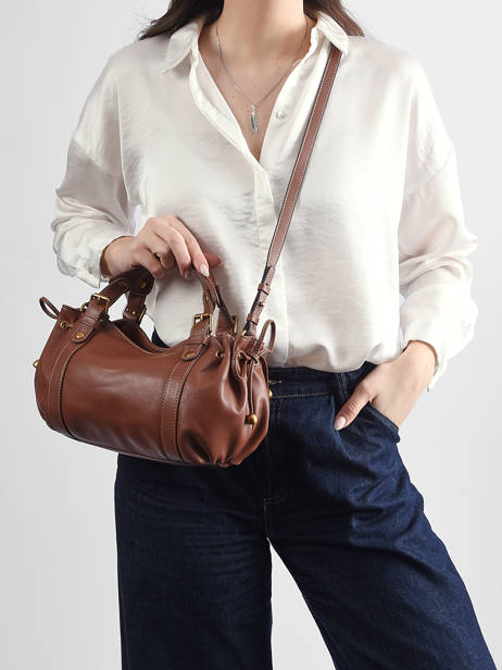 Crossbody Bag Icone Leather Gerard darel Brown icone DDS73410 other view 1