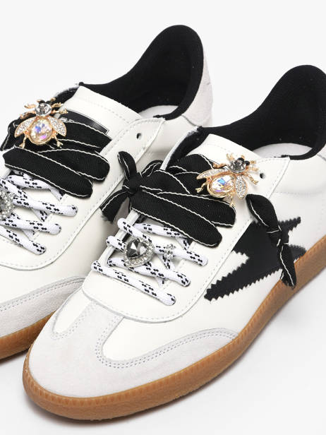 Sneakers Emily In Leather Semerdjian White women EMILY118 other view 2