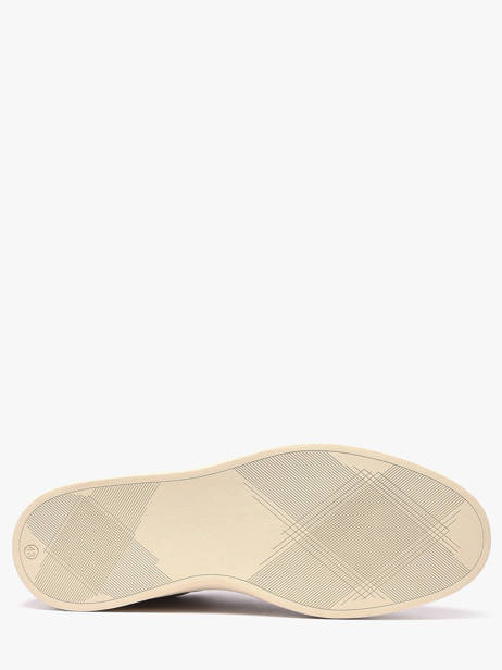 Sneakers Quadra In Leather Redskins Beige men QUADRA other view 4