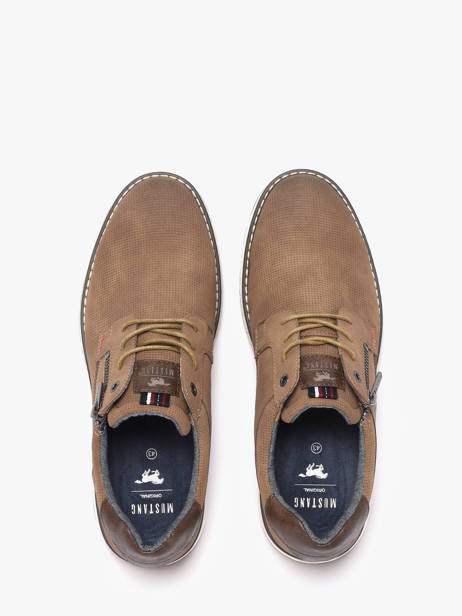Formal Shoes Mustang Beige men M0031002 other view 3