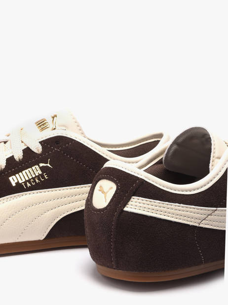 Sneakers In Leather Puma Brown accessoires 40445601 other view 2