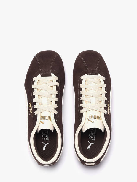 Sneakers In Leather Puma Brown accessoires 40445601 other view 3