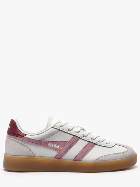 Sneakers In Leather Gola White women CLB744WI