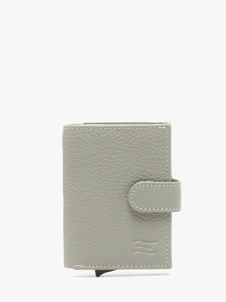 Portefeuille Caviar Cuir Crinkles Vert caviar 14600