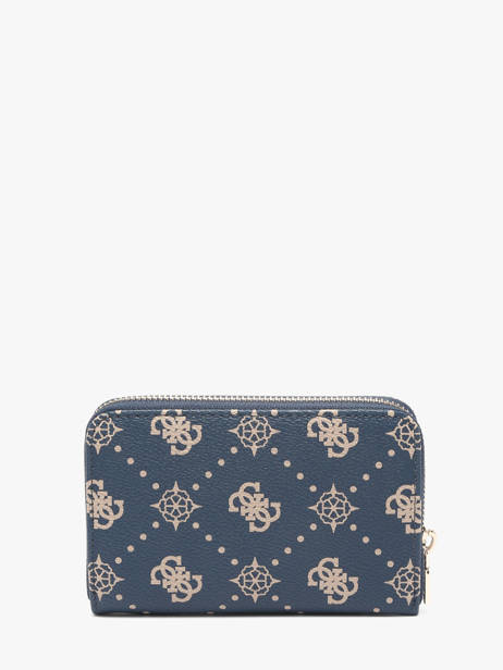 Portefeuille Guess Bleu emelie logo GP928140 vue secondaire 2