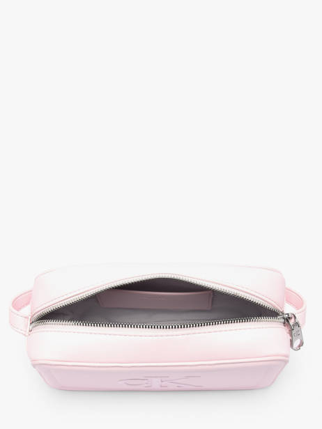 Sac Bandoulière Bold Calvin klein jeans Rose bold 4F3220G vue secondaire 3