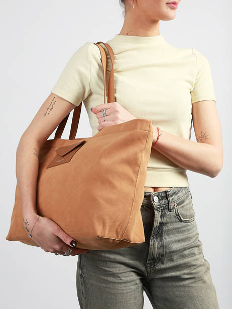 Shoulder Bag Suedine Kba Lancaster Brown suedine kba 63 other view 1