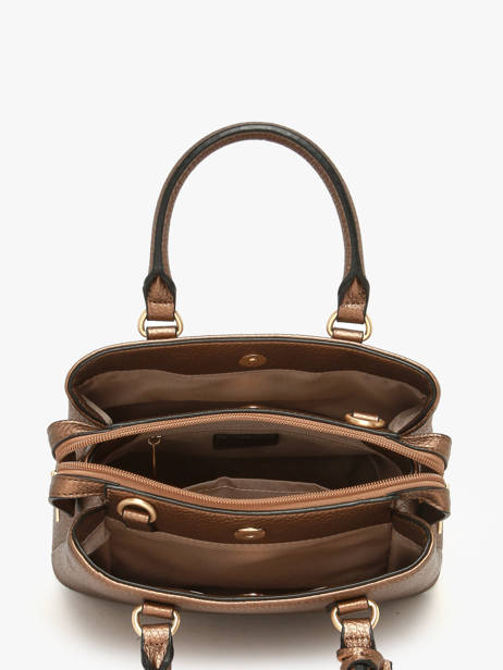 Satchel Zora Hexagona Brown zora 8620229 other view 2