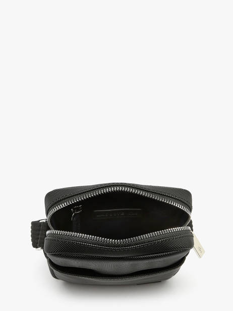 Sac Bandoulière Lacoste Noir men's classic NH4422HC vue secondaire 2