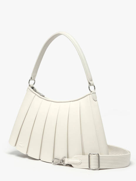 Shoulder Bag Lenglen Leather Lacoste White lenglen NU5176DP other view 1