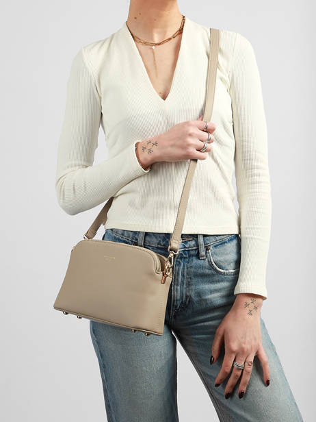 Shoulder Bag French Polyurethane David jones Brown french CM7342 other view 1