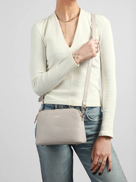 Shoulder Bag French Polyurethane David jones Violet french CM7342 other view 1