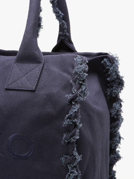 Satchel Logo Shopper Cotton Pinko Blue logo shopper 6673A3A4 other view 3
