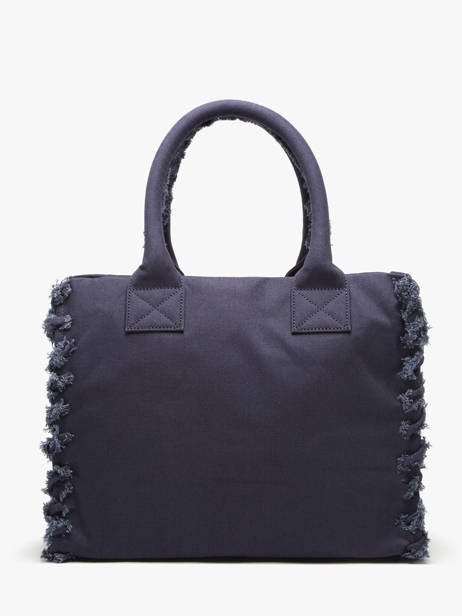 Satchel Logo Shopper Cotton Pinko Blue logo shopper 6673A3A4 other view 5