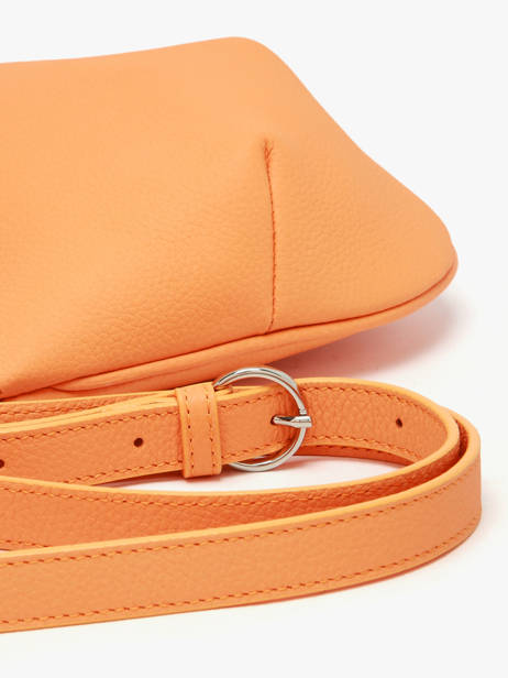 Leather Crossbody Bag Large City Perle Nathan baume Orange n city 1 other view 3