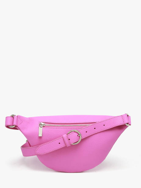 Sac Banane Small Derby Cuir Nathan baume Rose n city 25 vue secondaire 4