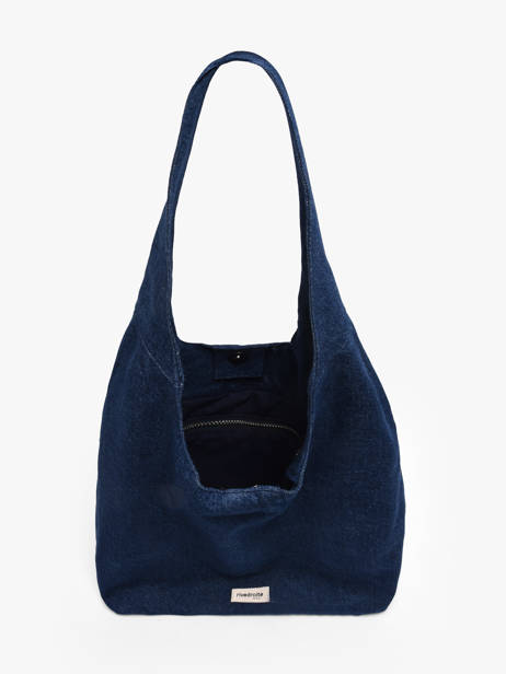 Shoulder Bag Timeless Cotton Rivedroite Blue timeless RICHETIM other view 2