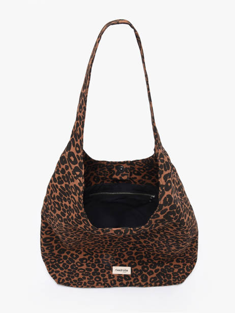 Shoulder Bag Wild Tribe Cotton Rivedroite Brown wild tribe RICHEWIL other view 2