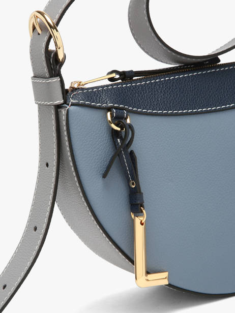 Shoulder Bag Faubourg Leather Lancel Blue faubourg A13545 other view 2