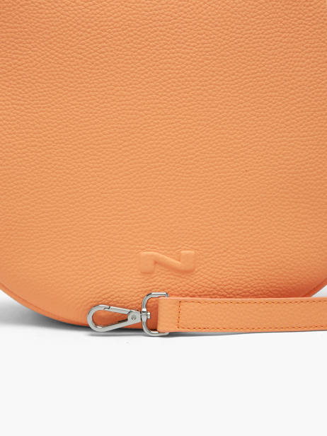 Sac Porté épaule Anna Cuir Nathan baume Orange nathan 9 vue secondaire 2