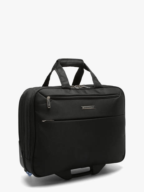Pilot-case à Roulettes Snowball Noir business 68145 vue secondaire 3