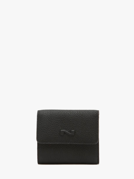 Wallet Leather Nathan baume Black original n 103N