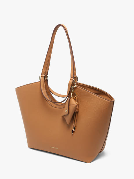 Tote Bag Estée With Bag Charm Laurent david Brown ld bags 73 other view 1