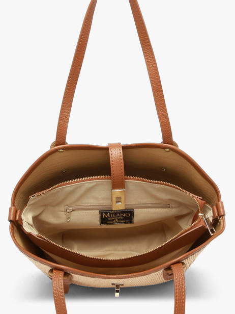 Sac Porté épaule Capri Milano Marron capri CP25113 vue secondaire 3