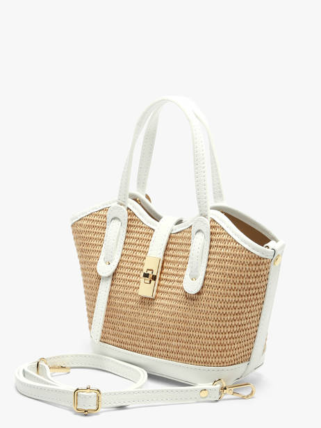 Satchel Capri Milano White capri CP25114 other view 1