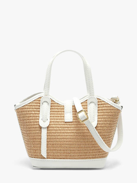 Satchel Capri Milano White capri CP25114 other view 3