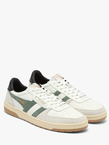 Sneakers En Cuir Gola Blanc men CMB336IN vue secondaire 1