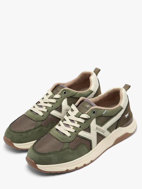 Sneakers Mustang Green men M0291005 other view 1