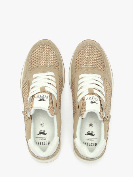 Sneakers Mustang Beige women M0532011 other view 3