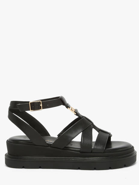 Sandales En Cuir Tamaris Noir women 46