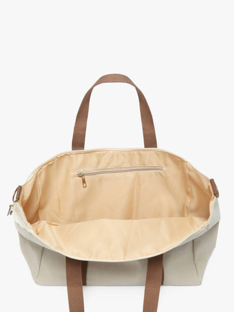 A4 Size Shoulder Bag Amour Toile Cotton Miniprix Beige amour toile 8087 other view 1