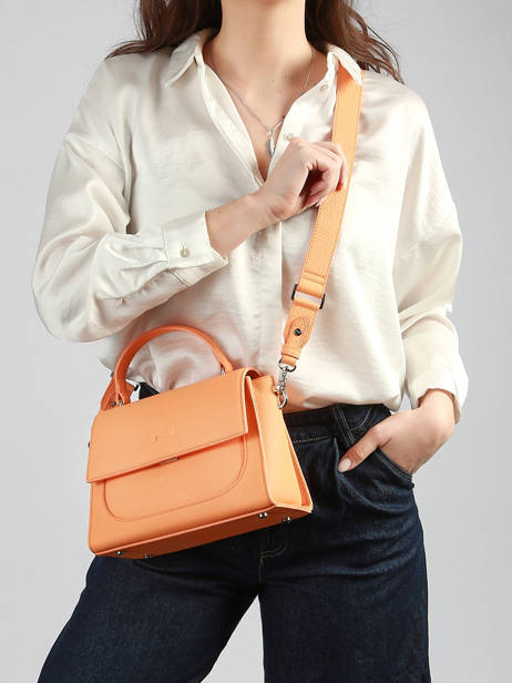 Leather Charlene Crossbody Bag Nathan baume Orange event 9 other view 1