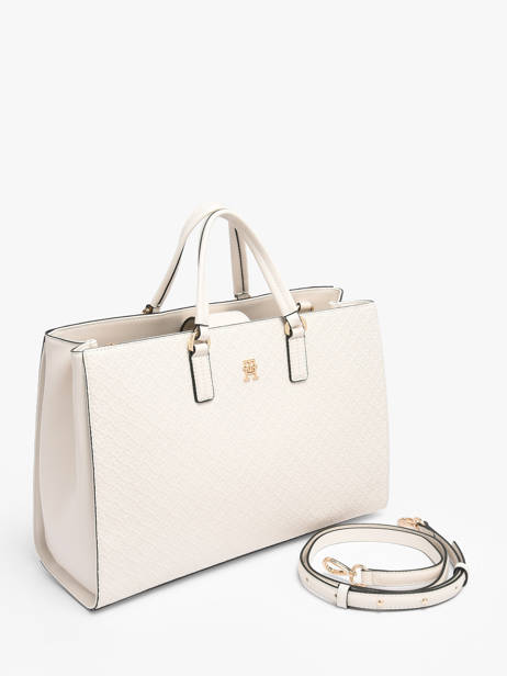 Sac Porté Main Th Daily Polyester Tommy hilfiger Blanc th daily AW18418 vue secondaire 1