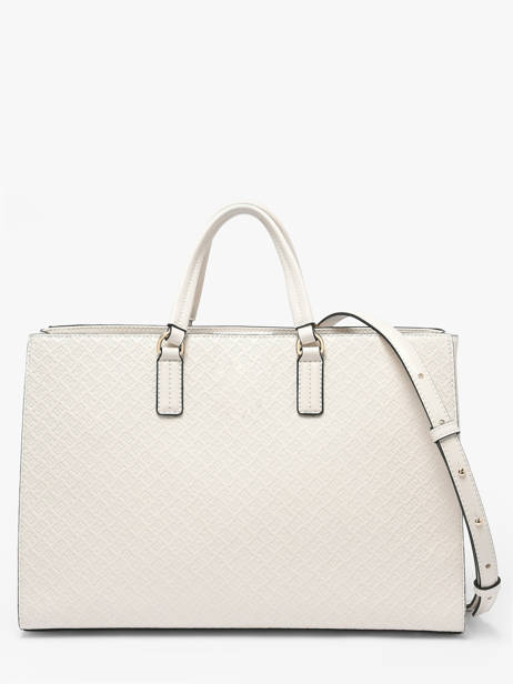 Sac Porté Main Th Daily Polyester Tommy hilfiger Blanc th daily AW18418 vue secondaire 3