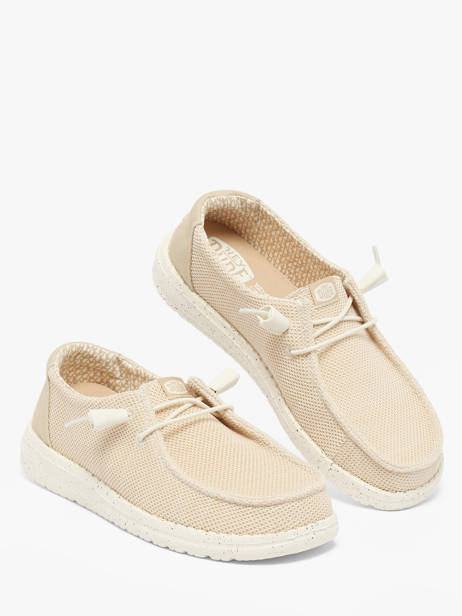 Mocassins Wendy Stretch Sox Hey dude Beige women 41878 vue secondaire 1