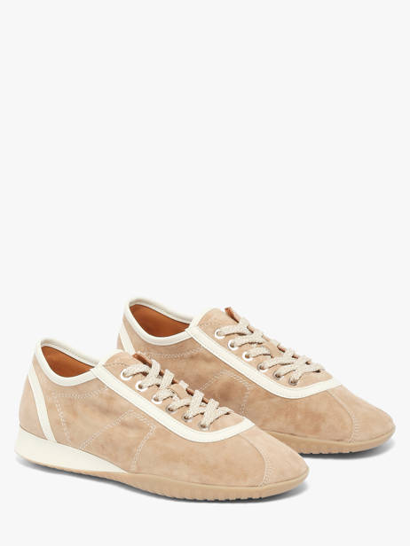 Sneakers In Leather Mam'zelle Beige women CSGLO37 other view 1