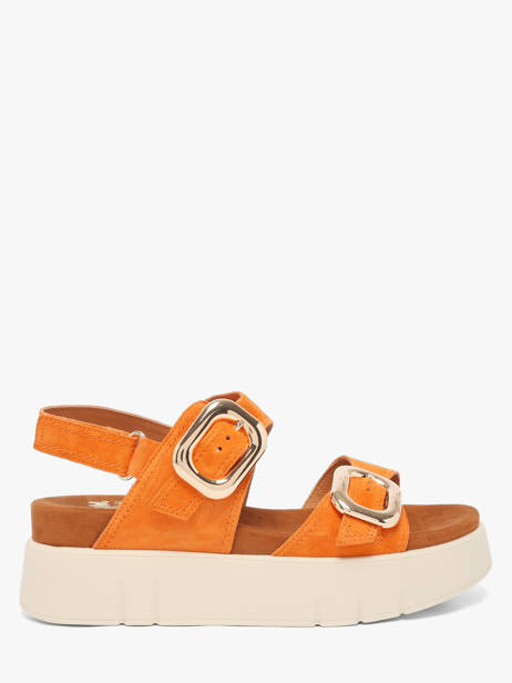 Sandals In Leather Mam'zelle Orange accessoires CSGNQ06