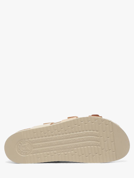 Slippers In Leather Mephisto Gold women P5146954 other view 4