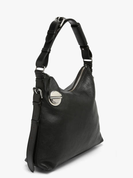 Sac Porté épaule Vintage Cuir Paul marius Noir vintage ELLIOTHB vue secondaire 1