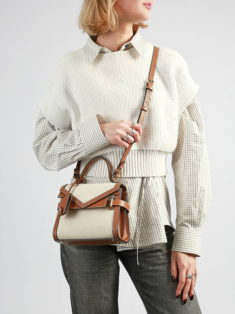 Handbag Emily Le tanneur Beige emily TEMI1009 other view 1