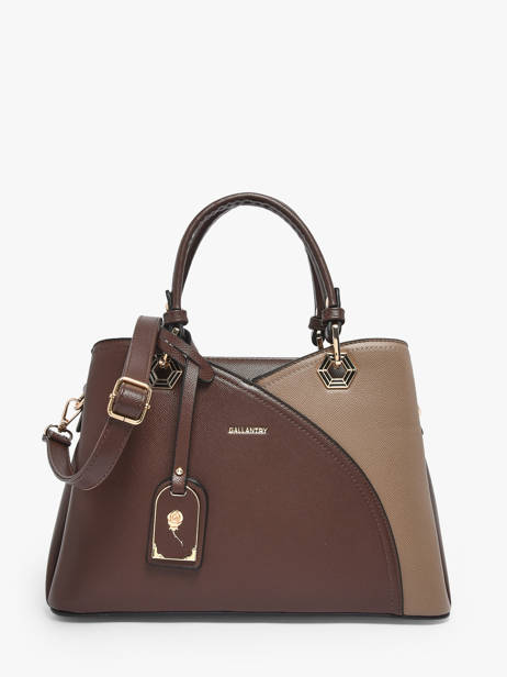 Satchel Saffiano Gallantry Brown saffiano M9431