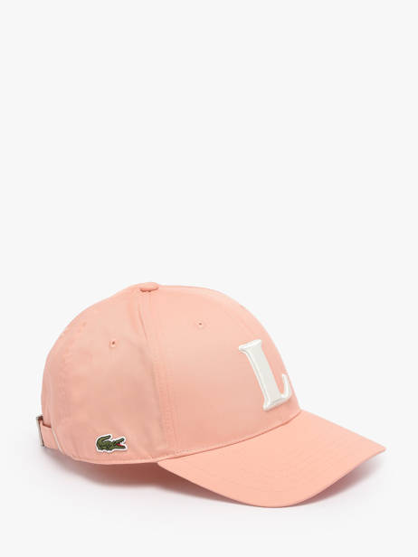 Cap Lacoste Pink accessoires RK034200 other view 1